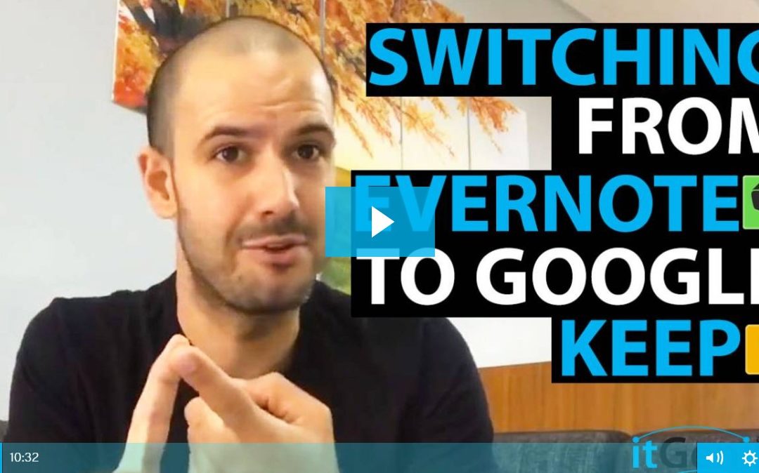 Switching from Evernote to Google Keep