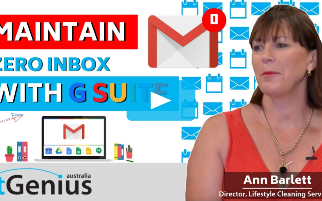 No more cluttered inbox with G Suite | Lifestyle Cleaning Services Customer Story